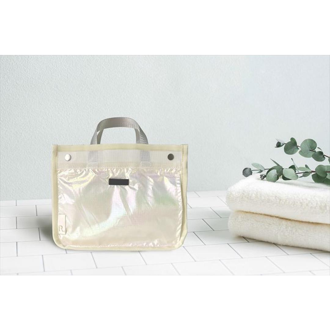 ルートート スパバッグ ROOTOTE 1063 通販 温泉バッグ サウナバッグ トートバッグ スパバック 温泉バック サウナバック スパ バッグ サウナ 温泉 バッグインバッグ メッシュ レディース おしゃれ 可愛い 旅行 トラベル SPAROO 仕切り付き BEIGE ・