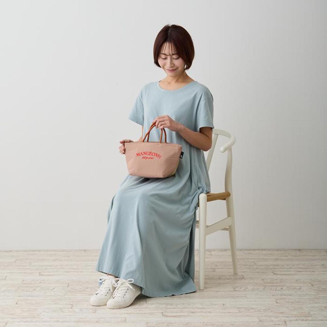 ルートート トートバッグ ROOTOTE 1092 通販 お弁当 保冷バッグ 保冷トートバッグ お弁当袋 ランチトート ランチバッグ トートバック レディース 通勤 通学 おしゃれ かわいい シンプル 遠足 公園 サーモキーパー DELI beige ・