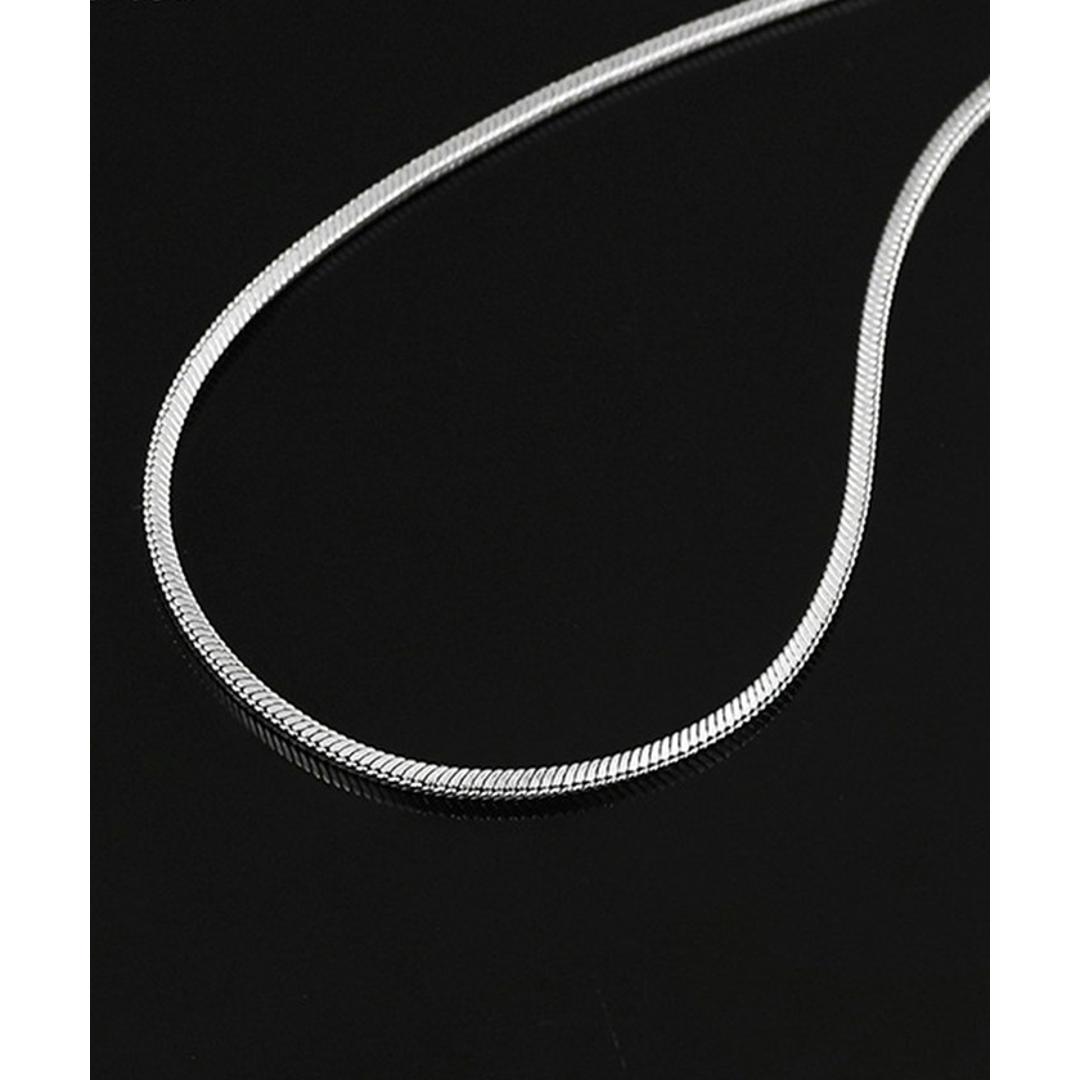 ネックレス スネークチェーン 通販 ダイヤモンドハーツ nec-1350 Diamond Hearts アクセサリー スネークネックレス レディース メンズ 誕生日 彼女 女性 おしゃれ かわいい ギフト プレゼント カジュアル プチプラ 10代 20代 30代 シルバー 50cm