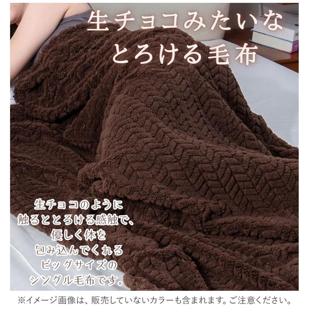 毛布 厚手 シングル もこもこ 通販 膝掛け ブランケット 膝掛 ひざ掛け ひざかけ ハーフケット マイクロファイバー 保温 蓄熱 あたたかい 暖かい あったか 肌触りが良い 丸洗い 立体模様 モコモコ 洗濯 洗濯OK 柔らかい やわらかい ふんわり 冬用 ゼブラPI ・