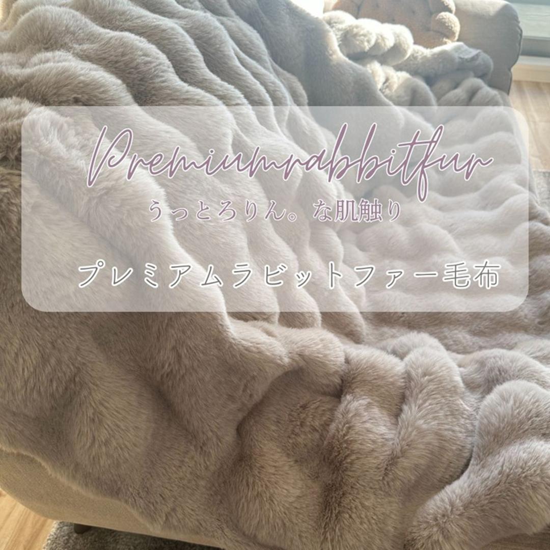 毛布 2枚合わせ もこもこ 通販 2枚合わせ毛布 掛け布団 掛布団 滑らか なめらか 肌触りが良い 柔らかい やわらかい ふんわり ふわふわ フワフワ 保温 上質 立体模様 モコモコ ラビットファー風 ボア かわいい 寝具 インテリア おしゃれ オシャレ IV ・