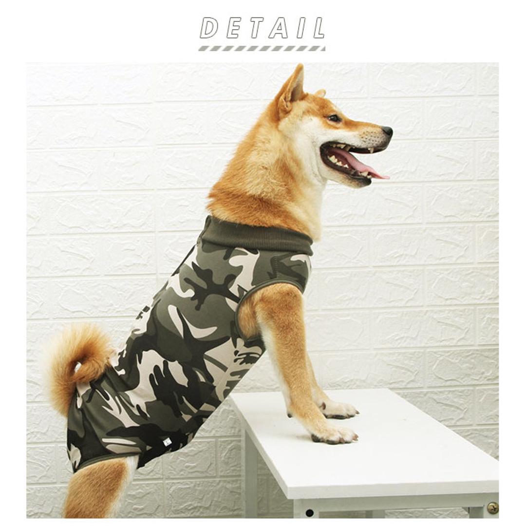 犬 術後服 通販 オールシーズン 介護服 着術後ウェア ペット用品 猫 ネコ ねこ いぬ イヌ 犬用 猫用 ペット服 術後ウェア パンツ ドッグウェア 袖なし 袖無 四脚 皮膚保護 手術 怪我 傷舐め防止 傷口保護 傷 舐めない 柴犬 ビーグル テリア コリー グリーン 【即日発送】Sサイズ