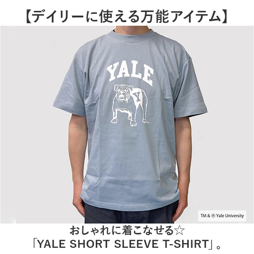 Tシャツ シャツ 半袖 YALE 通販 カットソー tシャツ 半袖Tシャツ 半袖tシャツ カジュアルシャツ クルーネック プリント トップス メンズ レディース 男女兼用 ユニセックス 定番 アウトドア カジュアル かっこいい おしゃれ オシャレ White Mサイズ