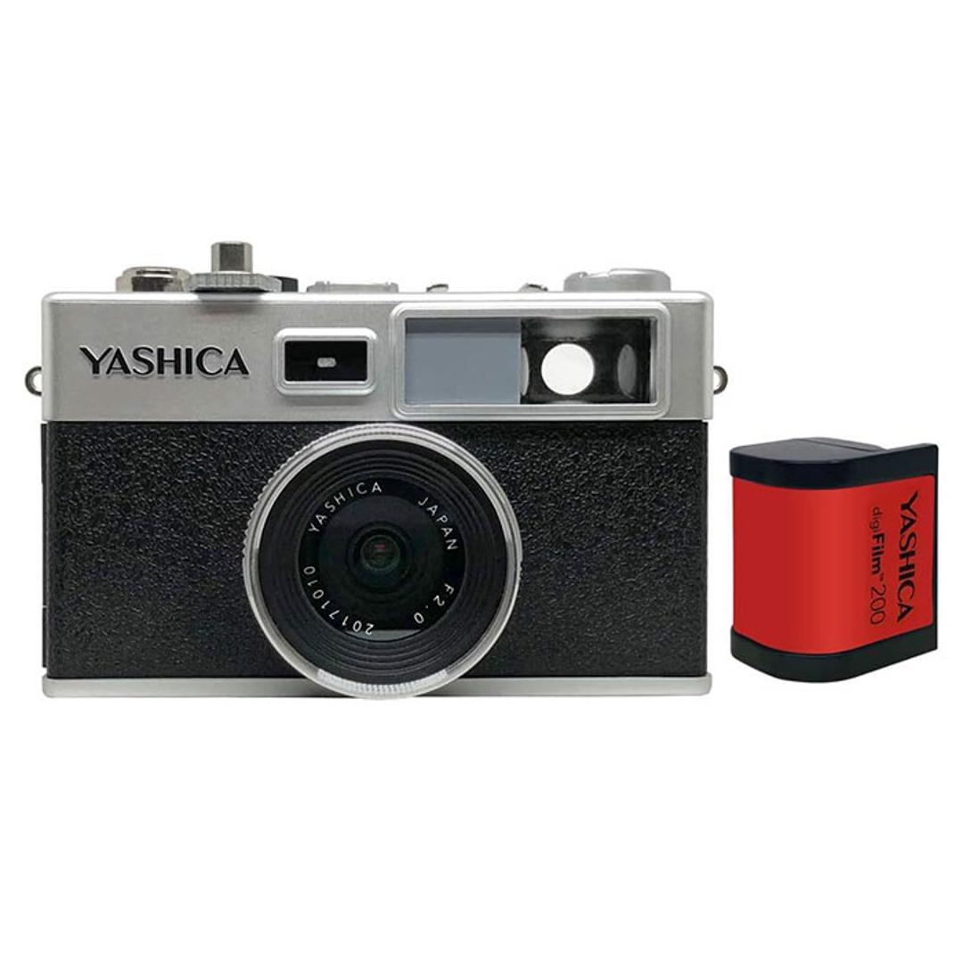 デジタルカメラ ヤシカ 通販 デジフィルムカメラ YASHICA digiFilm CAMERA Y35 with digiFilm200  デジフィルム レトロ 昭和 おしゃれ かわいい ヴィンテージ感 1400万画素 電池 単3乾電池 トイカメラ レトロカメラ(・ Black):  BACKYARD FAMILY｜ANA Mall｜マイルが貯まる ...