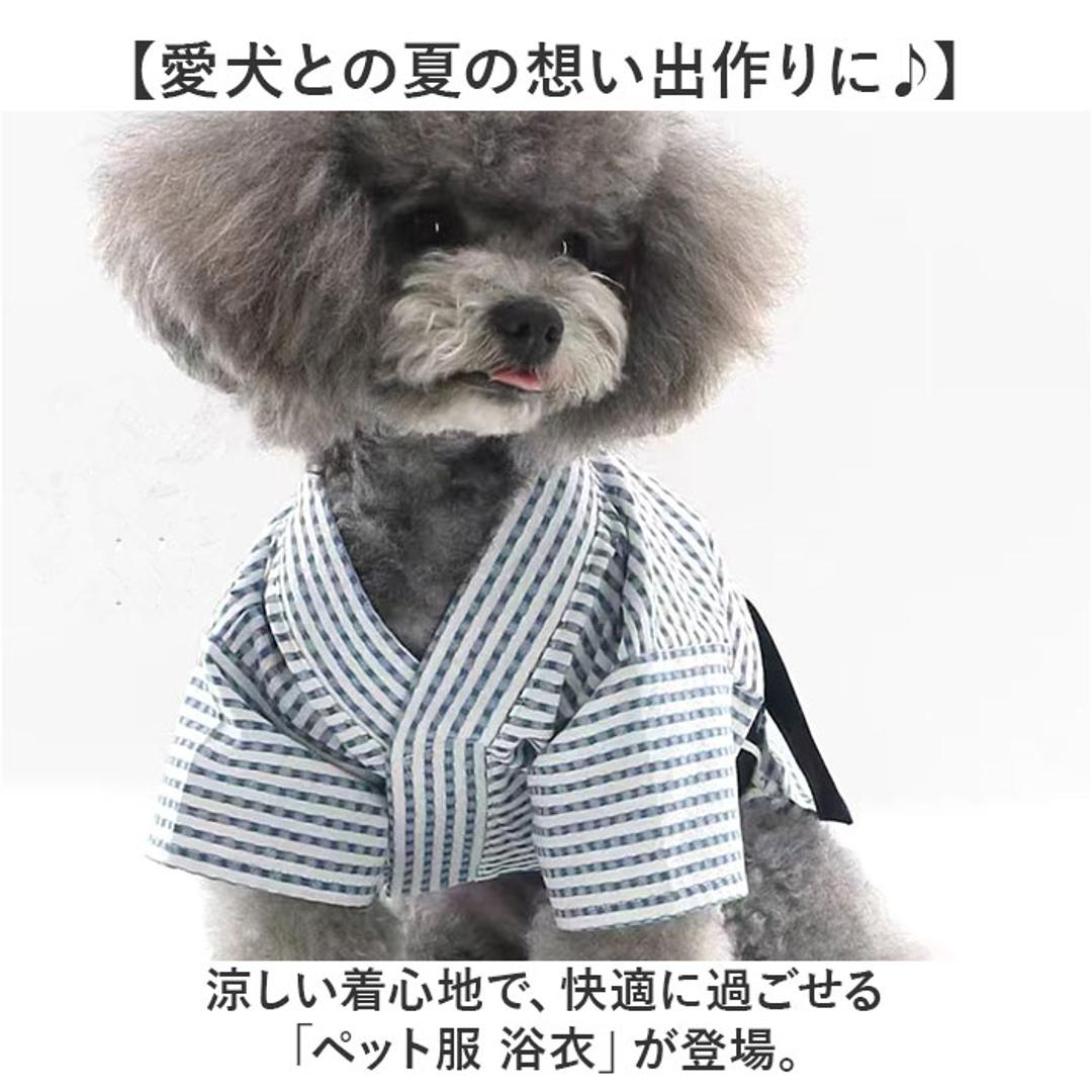 犬 甚平 通販 甚平服 浴衣 着物 きもの ペット服 犬の服 いぬ イヌ 猫?ねこ 小型犬 かわいい おしゃれ ドッグウェア 犬甚平 花火大会 お祭り イベント 犬服 夏服 和服 シンプル ペットグッズ ペット浴衣 ギフト 贈り物 ホワイトXブルー XSサイズ