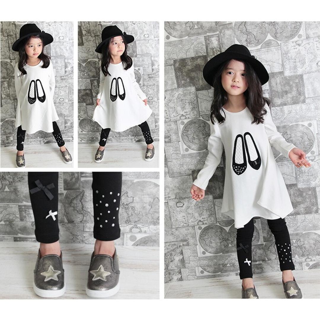 Rora 女の子 キッズ レギンス かわいい 通販 スパッツ 10002931 パンツ 秋 冬 春 10分丈 十分丈 黒 アシンメトリー リボン ストーン こども 小学生 女子 おしゃれ 可愛い オシャレ ボトムス レッグウェア 子ども服 子供服 キッズファッション BLACK 100cm