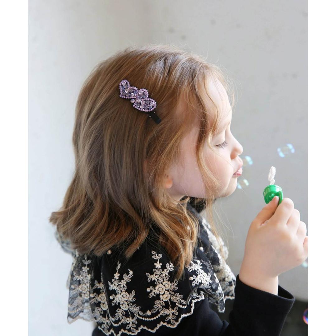 ヘアクリップ ハート 小さめ 通販 ヘア クリップ ヘアピン 髪飾り 髪留め キッズ 女の子 子供 子ども こども おしゃれ かわいい 可愛い ピアノ発表会 七五三 結婚式 パーティー カジュアル キラキラ ヘアアレンジ ヘアアクセサリー キッズファッション オーロラホワイト フリー