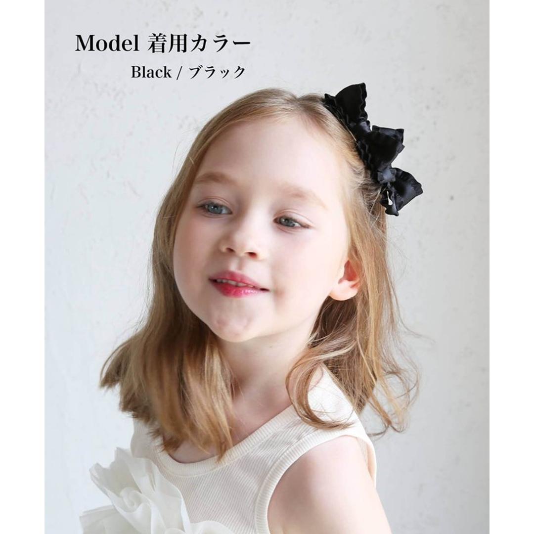 ヘアクリップ リボン 小さめ 2個セット 通販 ヘア クリップ ヘアピン 髪飾り 髪留め キッズ 女の子 子供 子ども こども おしゃれ かわいい 可愛い 卒園式 入学式 フォーマル 結婚式 立体リボン ヘアアレンジ ヘアアクセサリー キッズファッション ベージュ フリー