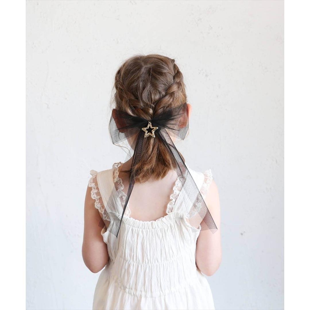 リボン 大きめ ヘアゴム キッズ 通販 ヘア ゴム 髪飾り 子供 子ども 子供用 女の子 卒園式 入学式 卒業式 ピアノ発表会 おしゃれ かわいい 結婚式 キラキラ 星 スター フォーマル ヘアアレンジ ヘアーアクセサリー ヘアアクセサリー キッズファッション ゴールド フリー