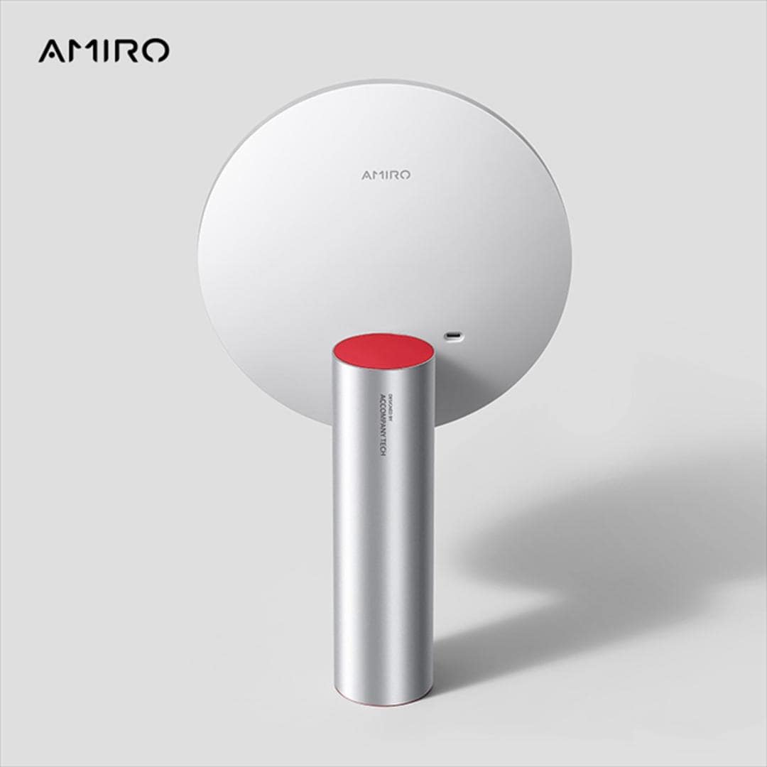 未使用 アミロ AMIRO Oath 女優ミラー 化粧ミラー ホワイト Amiro Oath ミラー 女優 通販 女優ミラー スタンドミラー 手鏡 卓上