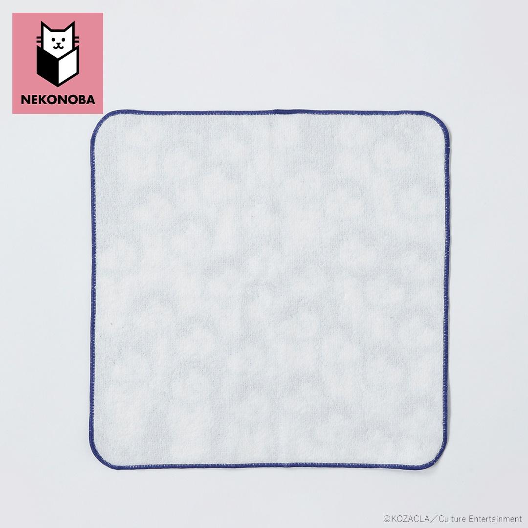NEKONOBA 通販 ハンカチ ガーゼハンカチ NYANDOROID 柔らかガーゼ ネコノバ かわいい カワイイ ガーゼパイル生地 ハンカチタオル ハンドタオル ガーゼ 猫グッズ おしゃれ 持ち歩き 携帯 コンパクト 吸水 NYANDOROID ・