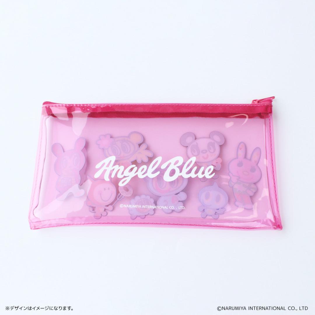 ナルミヤキャラクターズ グッズ 通販 エンジェルブルー ナルミヤ NARUMIYA ペンケース 筆箱 クリアペンケース ポーチ 女の子 小学生 女子 中学生 ブランド キャラクター かわいい 文具ケース 文具ホルダー ステーショナリー 文房具 日用品雑貨 エンジェルブルー ・