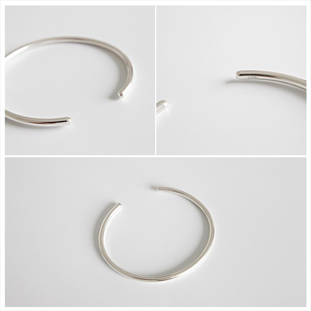 バングル シルバー925 通販 ブレスレット アクセ ブレス アクセサリー レディース メンズ シルバーアクセサリー 腕輪 巾着付き 重ね付け シンプル おしゃれ かわいい オフィス 通勤 通学 カジュアル プレゼント ギフト 可愛い きれいめ 大人 学生 シルバー ・