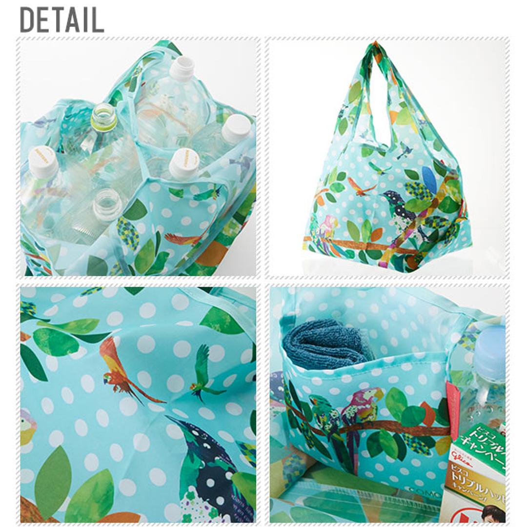 エコバッグ デザイナーズジャパン DESIGNERS JAPAN エコバック マイバッグ 折りたたみ レジカゴ 通販 ショッピングバッグ 大きめ 大容量 肩掛け 軽量 お買い物バッグ トート デザイナー 丈夫 レジかご 買い物 2way 大容量 バッグ DJQ pra-dog01 ab-djq001 PUPPY ・