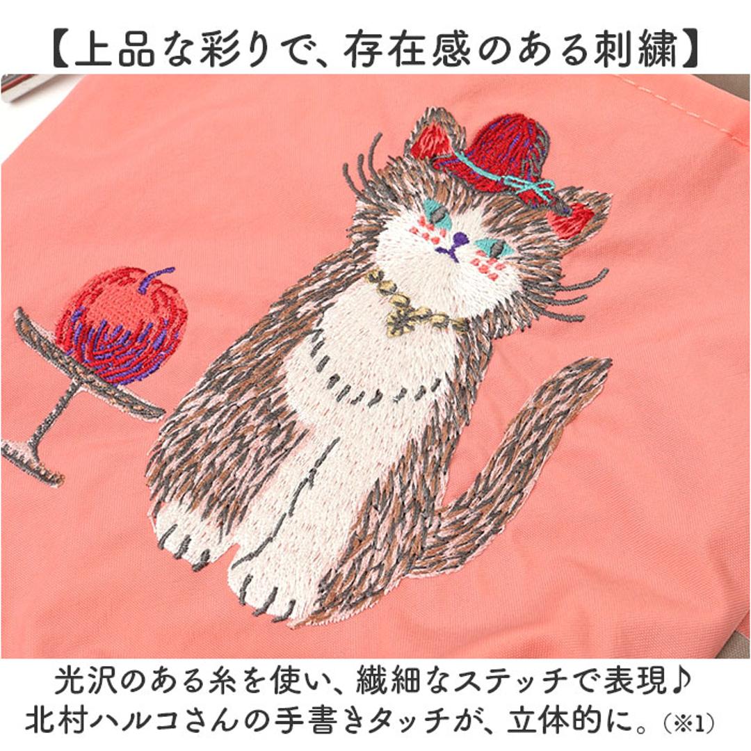 デザイナーズジャパン バッグ 通販 ショルダーバッグ ポシェット 斜めがけバッグ ショルダーバック レディース 小さめ おしゃれ 大人 上品 斜めがけ 軽量 ナイロン かわいい 刺繍ショルダーバッグ DJSP DESIGNERS JAPAN レディースバッグ 山の鳥 ・