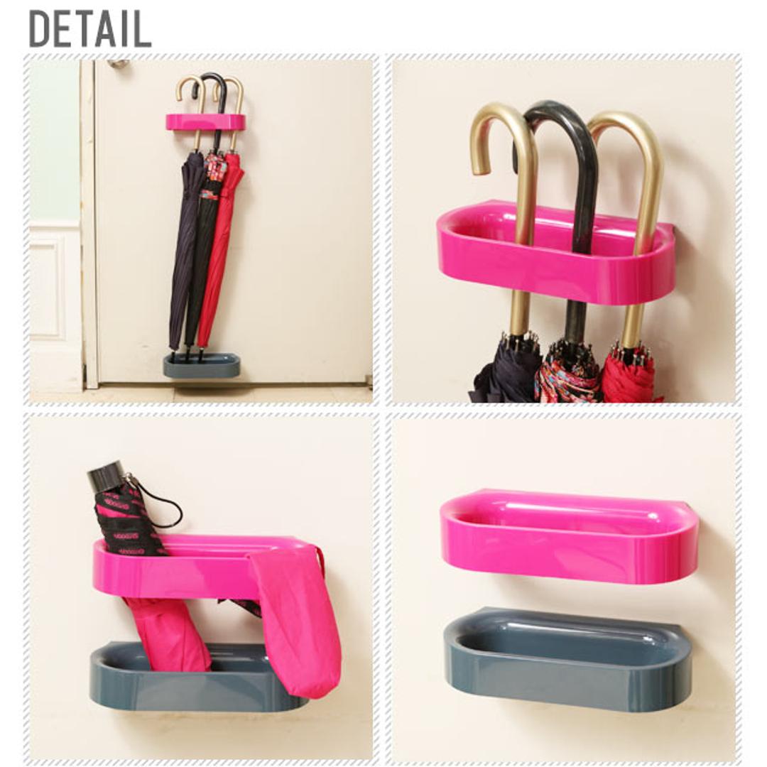 傘ホルダー ワイドタイプ I-483 傘立て おしゃれ 傘スタンド 磁石 定番 コンパクト 傘ラック ドア スマート ワイド デザイン アンブレラ 傘たて かさたて スリム マグネット 傘立て 4966149 ETC001418 ZST007037 483127.オレンジ ・