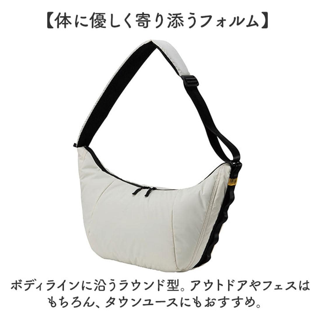 kiu ショルダーバッグ キウ K392 通販 ショルダーバック ショルダー バッグ 斜めがけバッグ パフィーラウンドショルダーバッグ 大きめ レディース メンズ 軽量 軽い 撥水 背面ポケット アウトドア フェス おしゃれ シンプル オシャレ 男女兼用バッグ ブラック ・