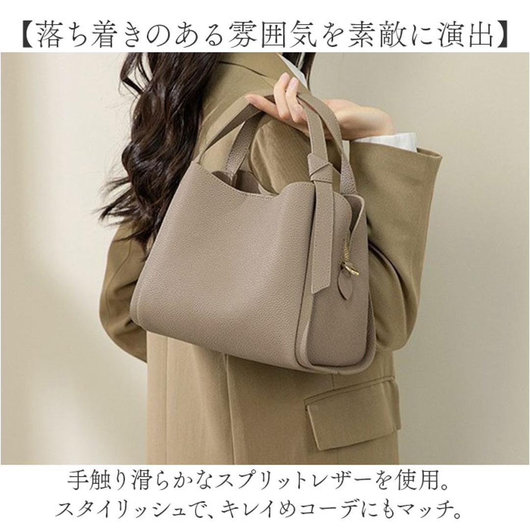 ショルダーバッグ ハンドバッグ 2WAY 通販 ハンドバック ショルダーバック ショルダー キューブバッグ 肩掛け 斜めかけ ななめかけ トートバッグ トートバック 手提げ トート スクエア レザー シンプル 上品 高級感 レディース かわいい おしゃれ ブラウン ・