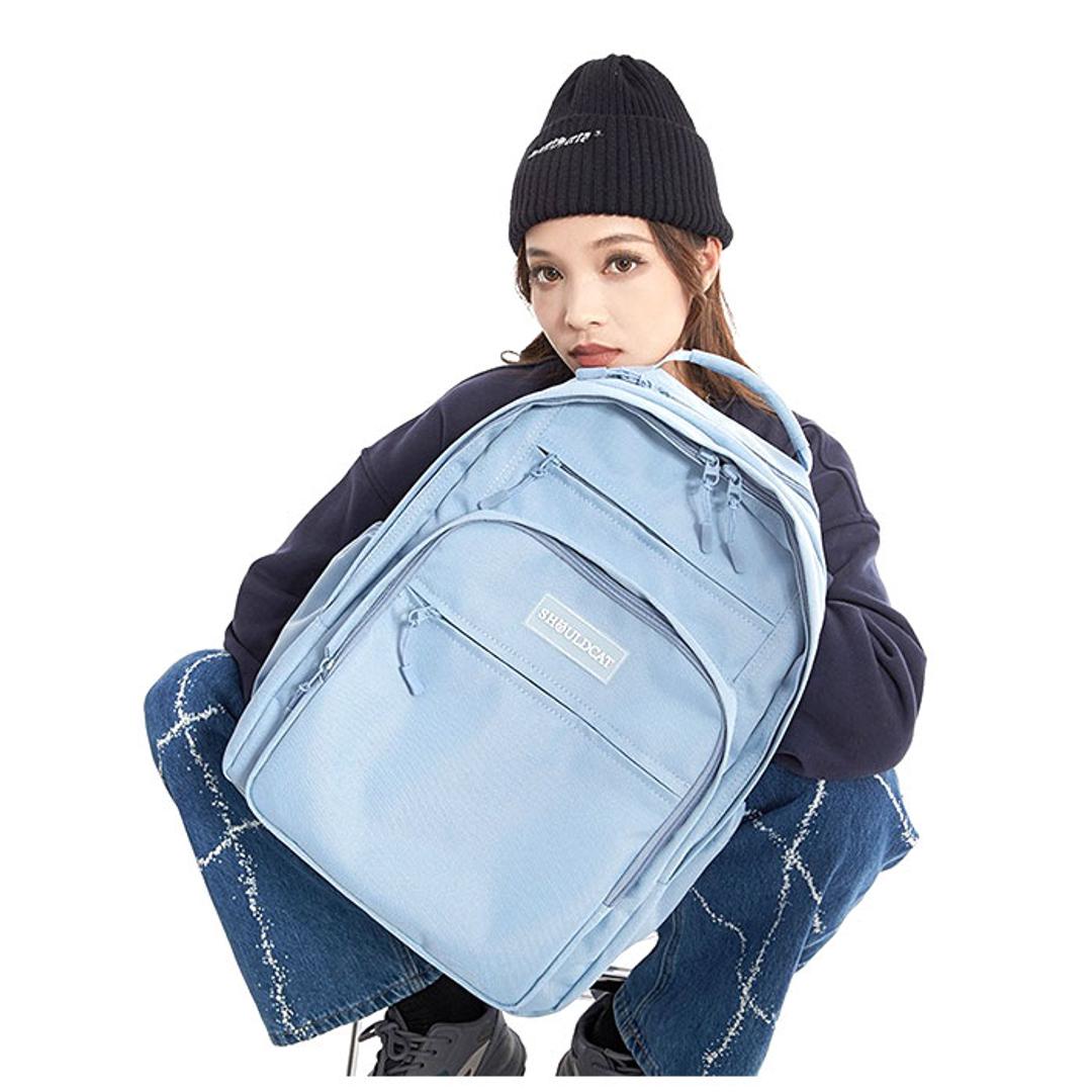 リュックサック レディース 大人 通販 パソコンバッグ 軽量 A4 大容量 撥水 リュック ポケット カバン 無地 バッグ 中学生 高校生 通学 通勤 旅行 ブラック 【即日発送】スモール