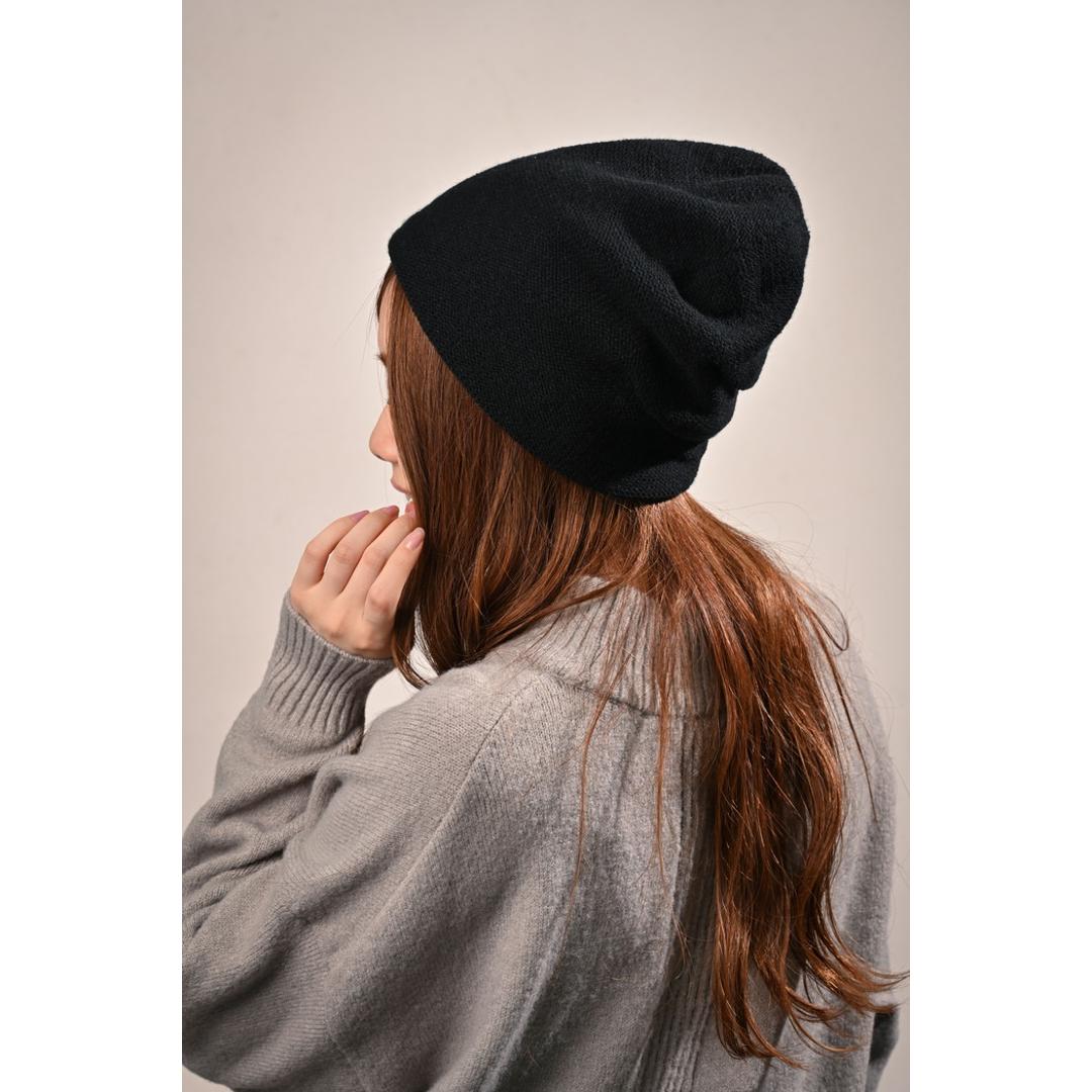 ニット帽 レディース 秋冬 通販 帽子 冬 秋 ニットキャップ ワッチキャップ ワッチ帽子 ニット キャップ ビーニー ワッチ ニット帽子 無地 深め きれいめ シンプル おしゃれ 女性 女の子 558623 ボリュームワッチ かわいい レディース帽子 BK ・