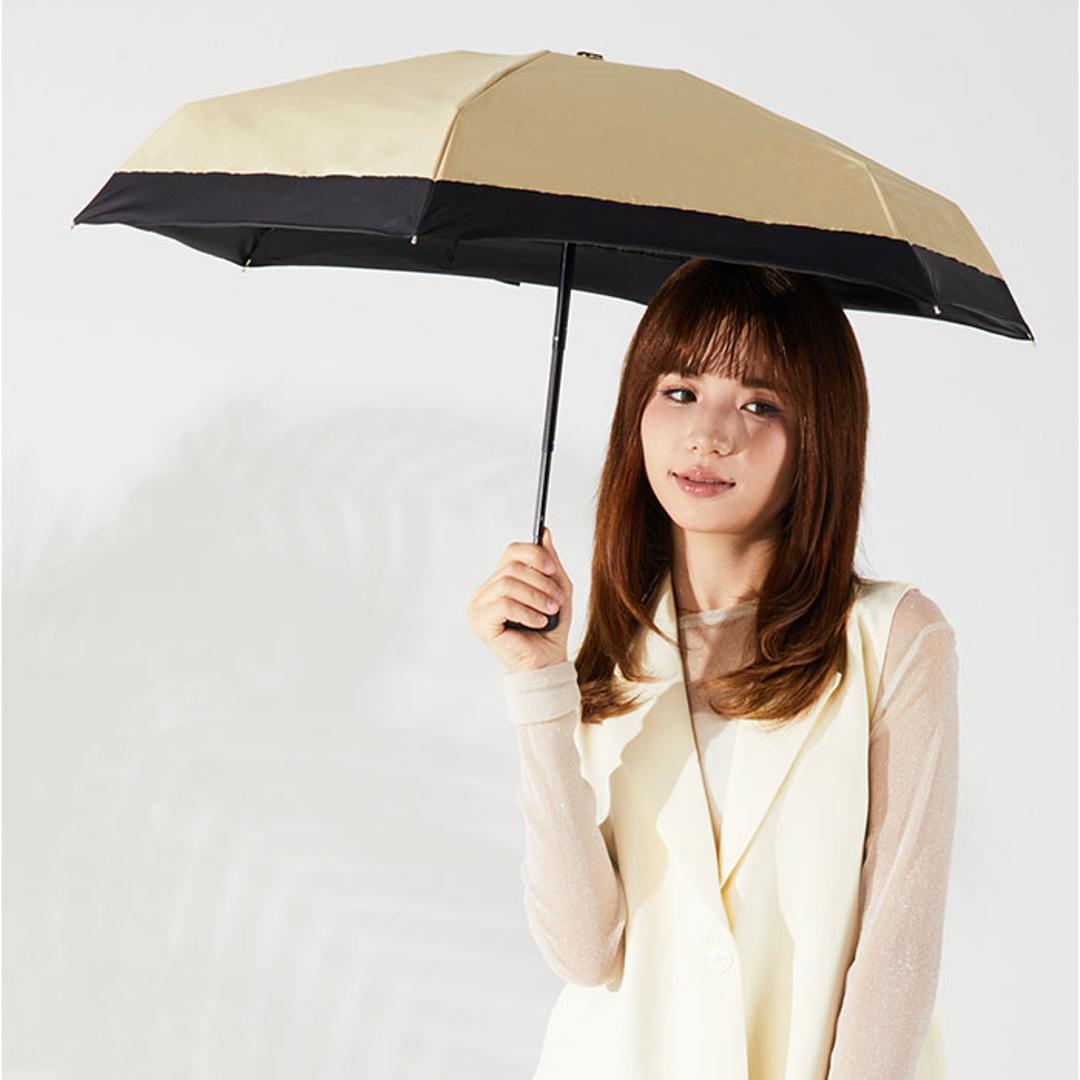 日傘 折りたたみ 通販 KIZAWA キザワ 折りたたみ傘 折りたたみ日傘 折り畳み傘 傘 かさ カサ コンパクト 手開き 日差し 5段式 カラビナ 54703-020 47cm 6本骨 おしゃれ シンプル 無地 日よけ 大人 旅行 女性 レディース 通勤 通学 オフホワイト ・