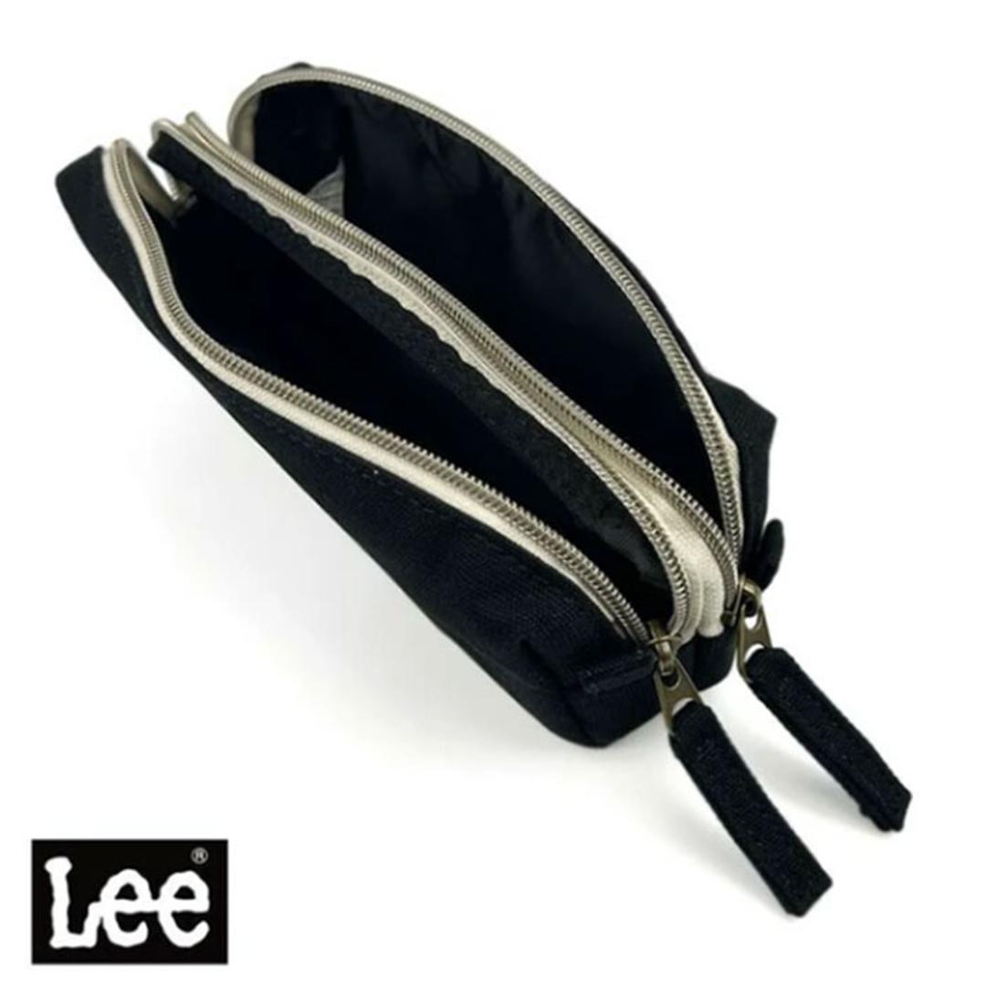 ペンケース おしゃれ 通販 Lee 筆箱 ふでばこ ポーチ シンプル 男女兼用 大容量 カジュアル マルチケース 小物入れ ペンポーチ 化粧ポーチ お洒落 かわいい 文房具入れ 筆記用具入れ 女性 男性 ギフト 贈り物 ヒッコリー ・