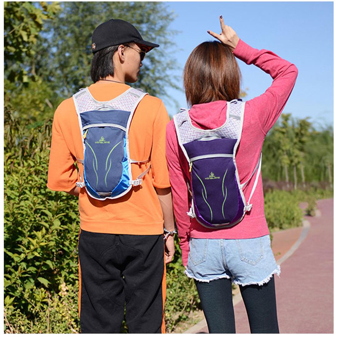 ランニング バックパック 軽量 通販 ランニングバック ランニングバッグ サイクリングバック サイクリングバッグ サイクリングリュック リュック リュックサック コンパクト ジョギング トレラン ハイキング 自転車 アウトドア トレラン スポーツ グリーン ・