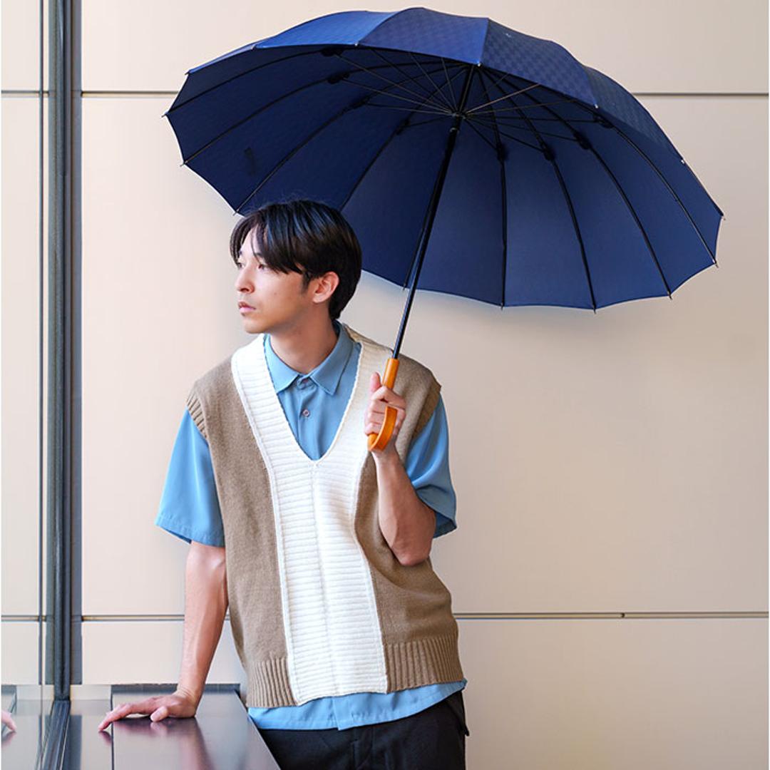 mabu 傘 マブ SMV-4228 通販 長傘 16本骨 晴雨兼用傘 雨傘 日傘 晴雨兼用長傘 かさ カサ 手開き 60cm 60センチ おしゃれ 柄 シンプル オシャレ レディース メンズ 女性 男性 婦人 紳士 通勤 通学 UVカット 婦人傘 紳士傘 山吹 ・