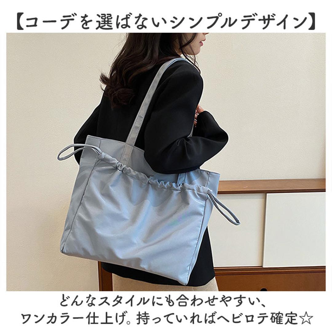 トートバッグ レディース 軽量 通販 肩掛けトートバッグ おしゃれ トートバック 肩掛けバッグ 肩掛けカバン 肩掛け鞄 マザーズバッグ 大きめ 大容量 ママバッグ オシャレ レディースバッグ 通勤 通学 ファスナー付き シンプル かわいい 可愛い ホワイト ・