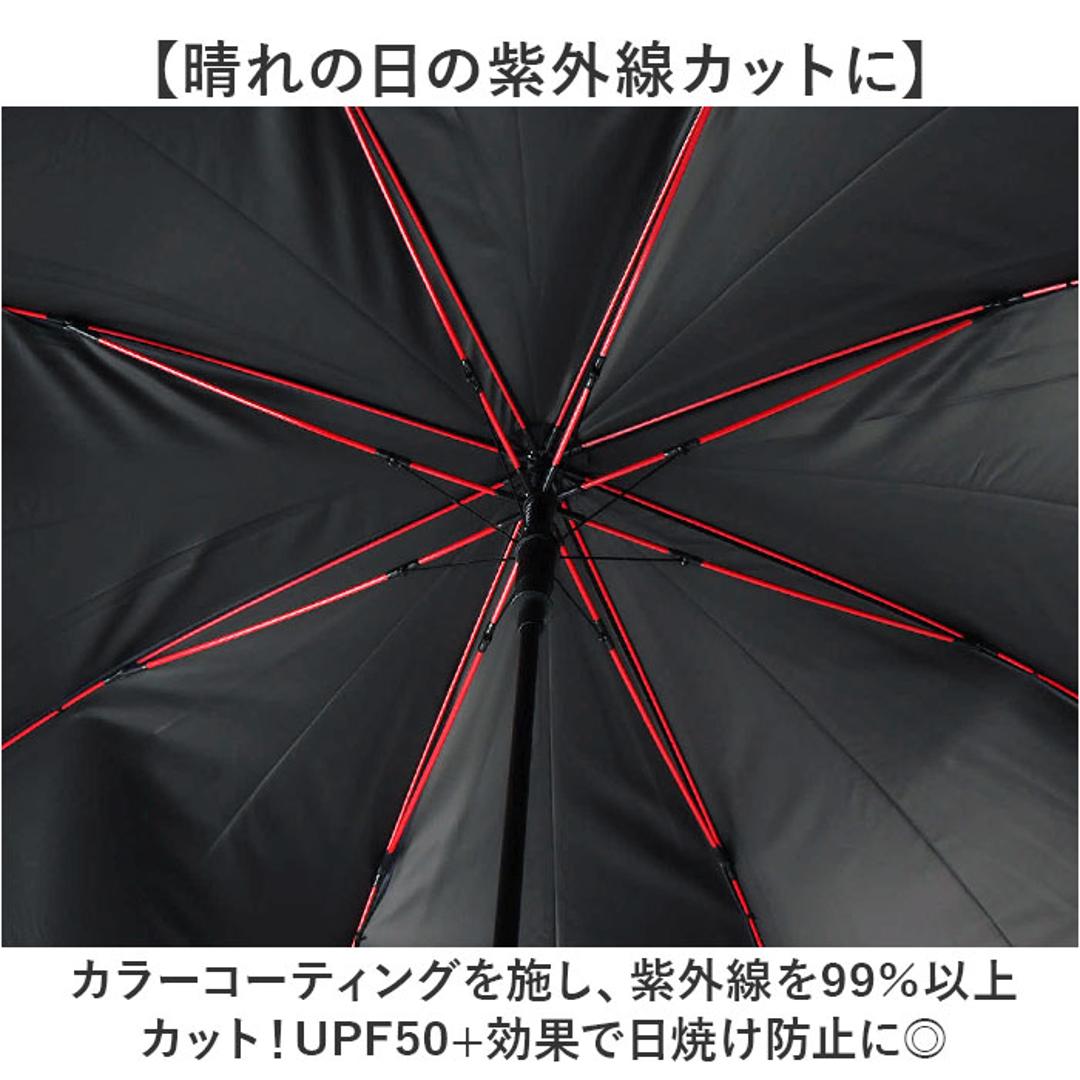 傘 大きい 丈夫 ジャンプ傘 通販 晴雨兼用傘 耐風傘 長傘 ジャンプ 雨傘 日傘 紳士傘 70cm 70センチ メンズ 大きいサイズ 大きめ UVカット 遮熱 遮光 UPF50+ Aジャンプ 男性用 男性 紳士 シンプル 通勤 通学 中谷 415-040 ブラック ・