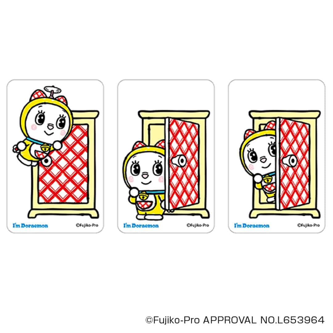 ドラえもん グッズ 通販 I'm DORAEMON クリアカード まじかる百貨店クリアカード 4947864050252 I'm Doraemon04 スマホ裏 スマートフォン 透明 かわいい おしゃれ 可愛い オシャレ キャラクター レンチキュラー カワイイ ドラえもん ・