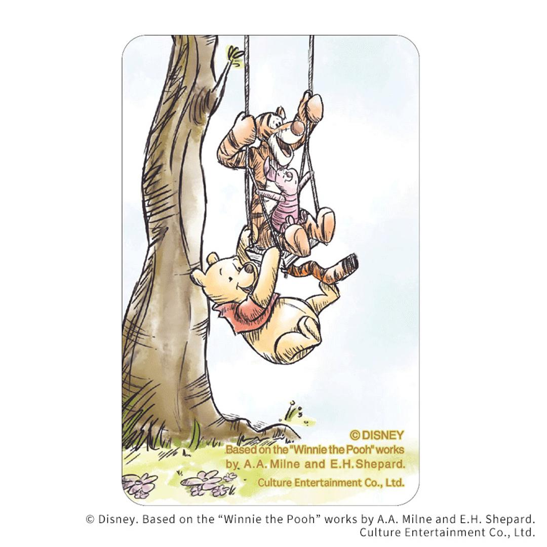 プーさん グッズ 通販 くまのプーさん02 ステッカー まじかる百貨店ステッカー 4947864050542 Winnie the Pooh シール ステッカーシール Disney ディズニー キャラクター かわいい おしゃれ 推しグッズ レンチキュラー 文房具 くまのプーさん2 ・