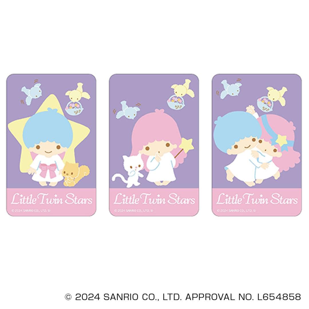 サンリオ キキララ グッズ 通販 リトルツインスターズ ステッカー まじかる百貨店ステッカー 4947864052560 リトルツインスターズ02 シール ステッカーシール かわいい 可愛い カワイイ キャラクター 推しグッズ レンチキュラー 推し活 文房具 リトルツインスターズ ・