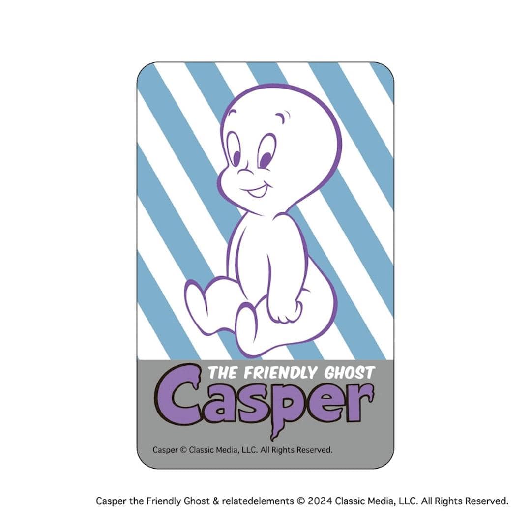 キャスパー グッズ 通販 Casper ステッカー まじかる百貨店ステッカー 4947864075460 キャスパー05 スマホステッカー シール ステッカーシール 映画グッズ かわいい おしゃれ 可愛い オシャレ キャラクター レンチキュラー 推しグッズ キャスパー ・