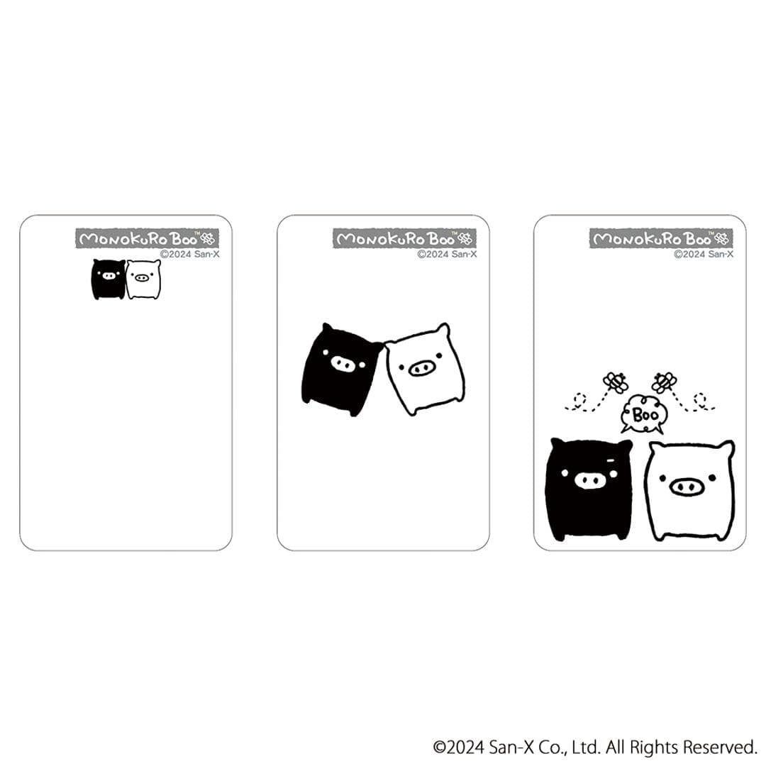 モノクロブー グッズ 通販 サンエックスレジェンド クリアカード まじかる百貨店クリアカード 4947864076573 モノクロブー01 スマホ裏 スマートフォン 透明 カード かわいい 可愛い カワイイ おしゃれ キャラクター レンチキュラー ホビー モノクロブー ・