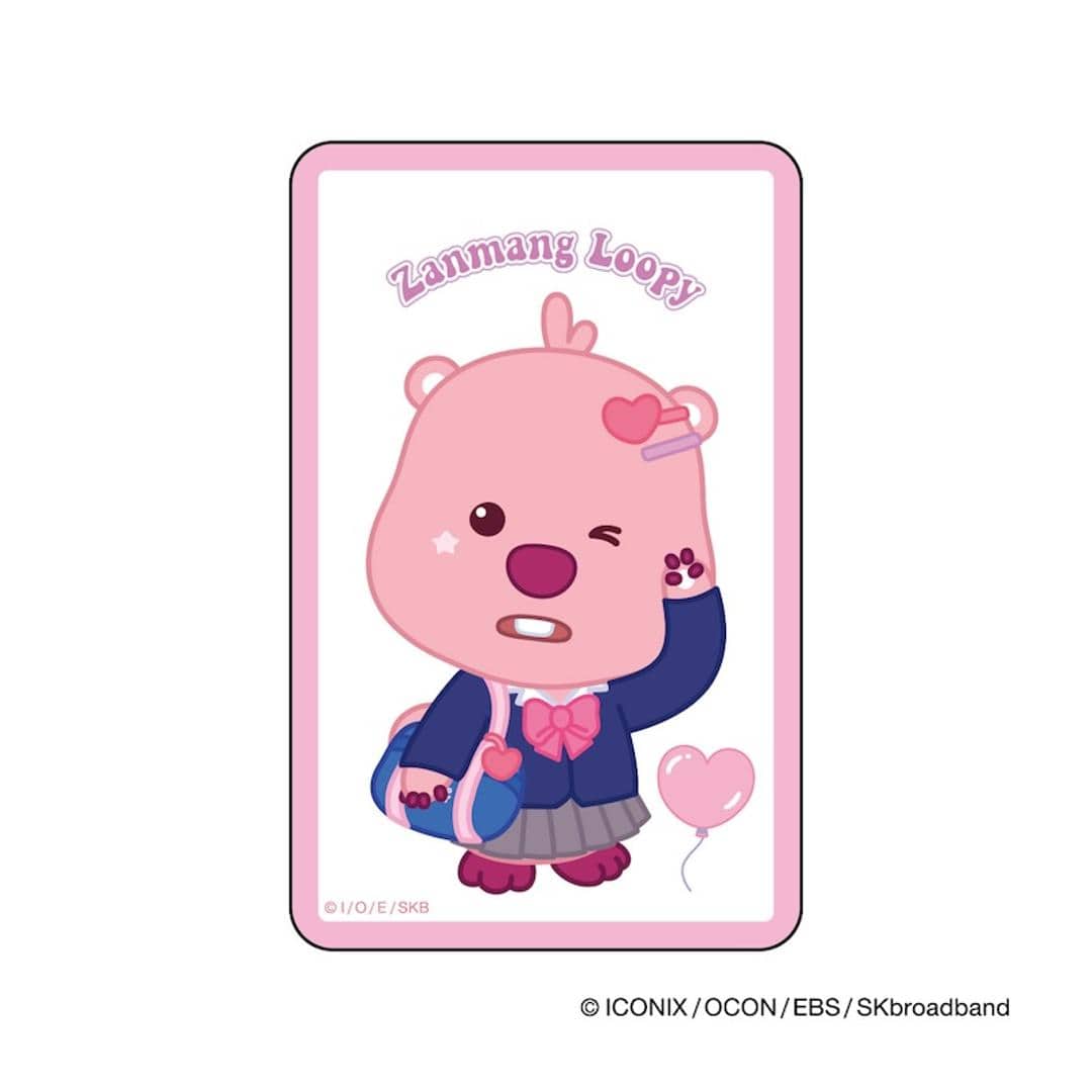 ジャンマンルピー グッズ 通販 じゃんまんるぴー ZANMANG LOOPY クリアカード まじかる百貨店クリアカード 4947864092078 スマホ裏 スマートフォン 透明 かわいい 可愛い 韓国 キャラクター 推しグッズ レンチキュラー ホビー じゃんまんるぴー ・