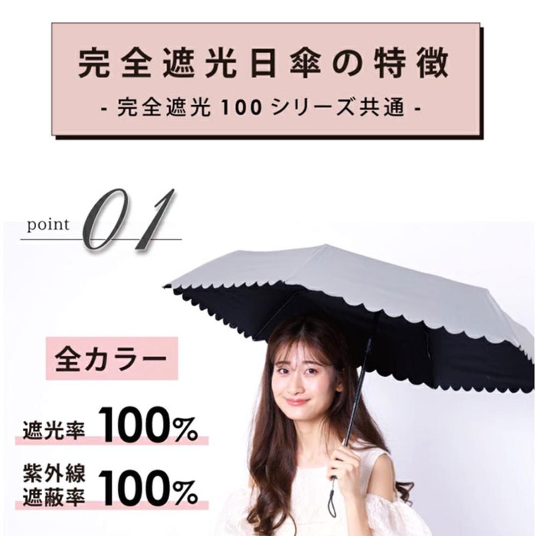 折りたたみ傘 晴雨兼用 通販 pink trick ピンクトリック 自動開閉 レディース ワンタッチ ジャンプ傘 ジャンプ式 フリル傘 通勤 通学 おしゃれ かわいい 軽量 軽い 大人 持ち運び 簡単収納 贈り物 ギフト スカラップブルーグレー ・