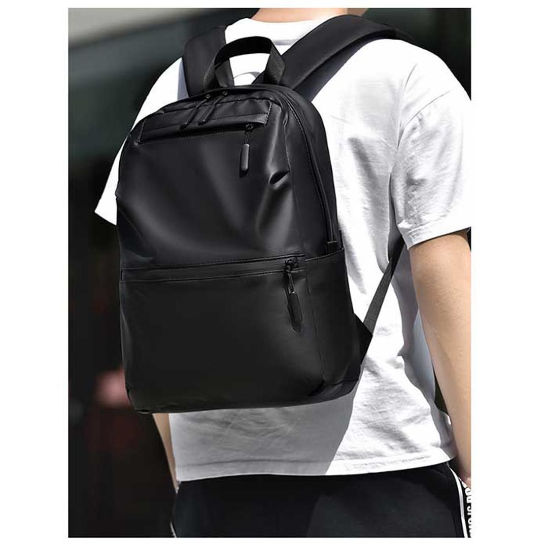 リュックサック メンズ 通販 リュック デイパック バックパック 通学 ビジネス 通勤 男子 高校生 中学生 撥水 はっ水 PCバッグ おしゃれ オシャレ 学生 旅行 トラベル かっこいい カッコイイ シンプル カジュアル ナイロン メンズバッグ ブラック ・