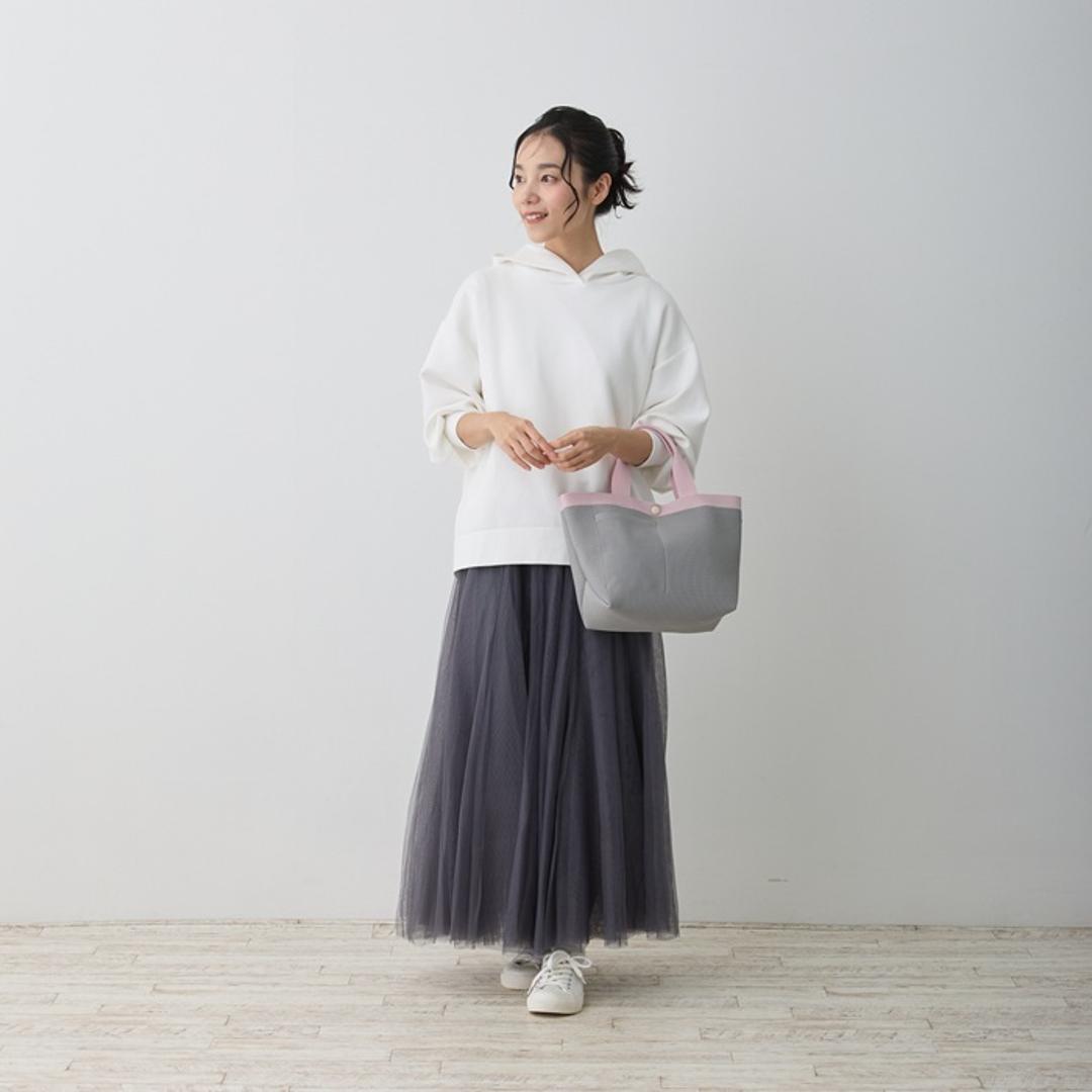 ルートート トートバッグ ROOTOTE 1035 通販 トートバック 小さめ レディース 通学 通勤 手提げバッグ 手提げ袋 手提げかばん 手提げカバン 手提げ鞄 おしゃれ シンプル 無地 配色 ニット 大人 かわいい 自立 R-full DELI デリ BLACK ・