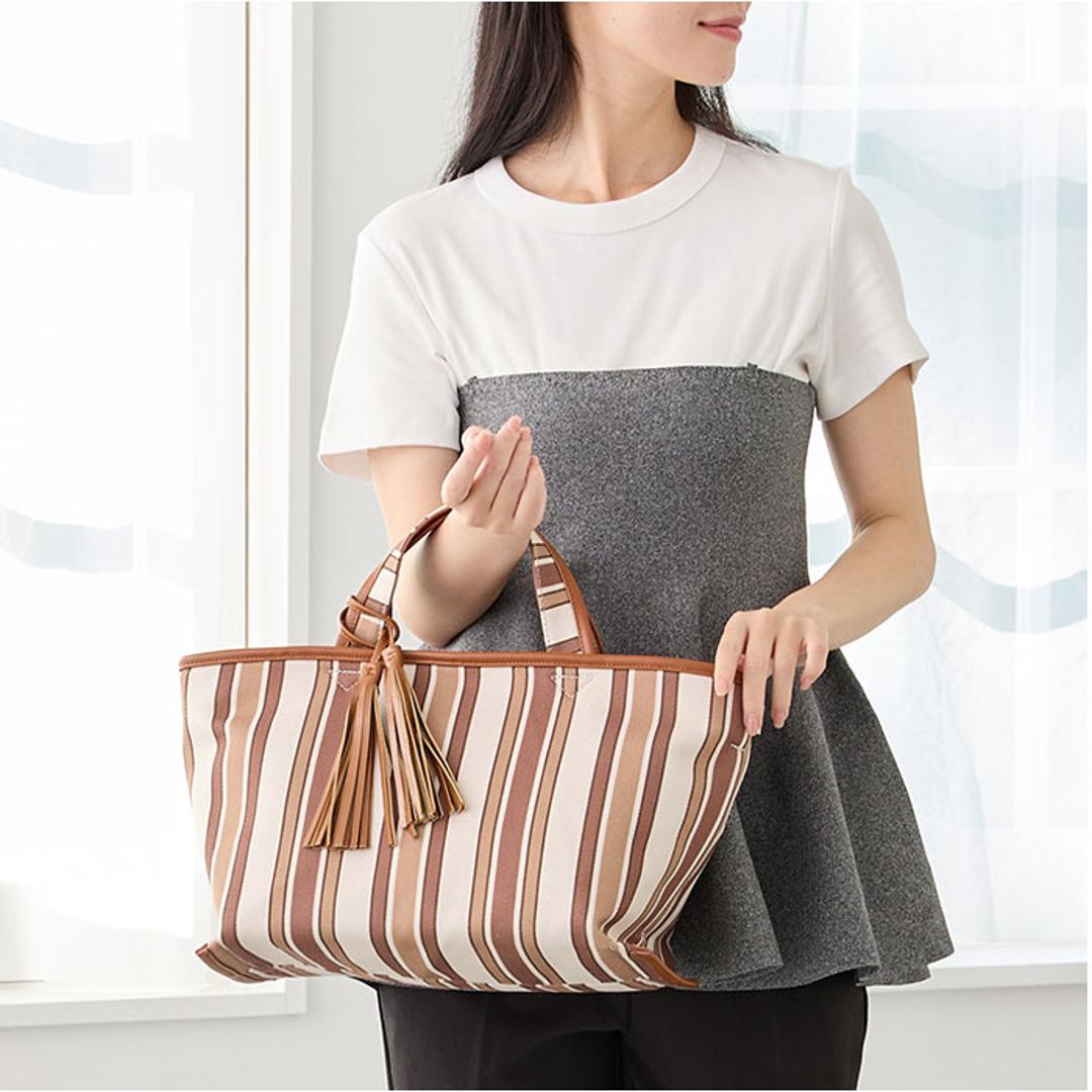 ルートート rootote トートバッグ 3585 通販 トートバック 手持ちバッグ 手提げバッグ 手提げカバン 通勤 通学 DELI デリ 小さめ 舟形 レディース おしゃれ かわいい シンプル 大人 可愛い きれいめ 上品 タッセル付き カジュアル Pastel ・