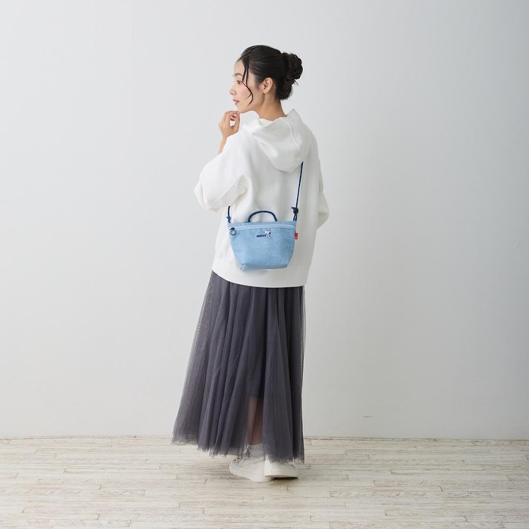 ルートート スヌーピー ROOTOTE 8438 通販 ショルダーバッグ ミニショルダーバッグ ショルダーバック 斜めがけバッグ サコッシュ SNOOPY SACOCHE 軽量 軽い メンズ 大人 かわいい おしゃれ シンプル 可愛い 洗える 洗濯機 Black ・
