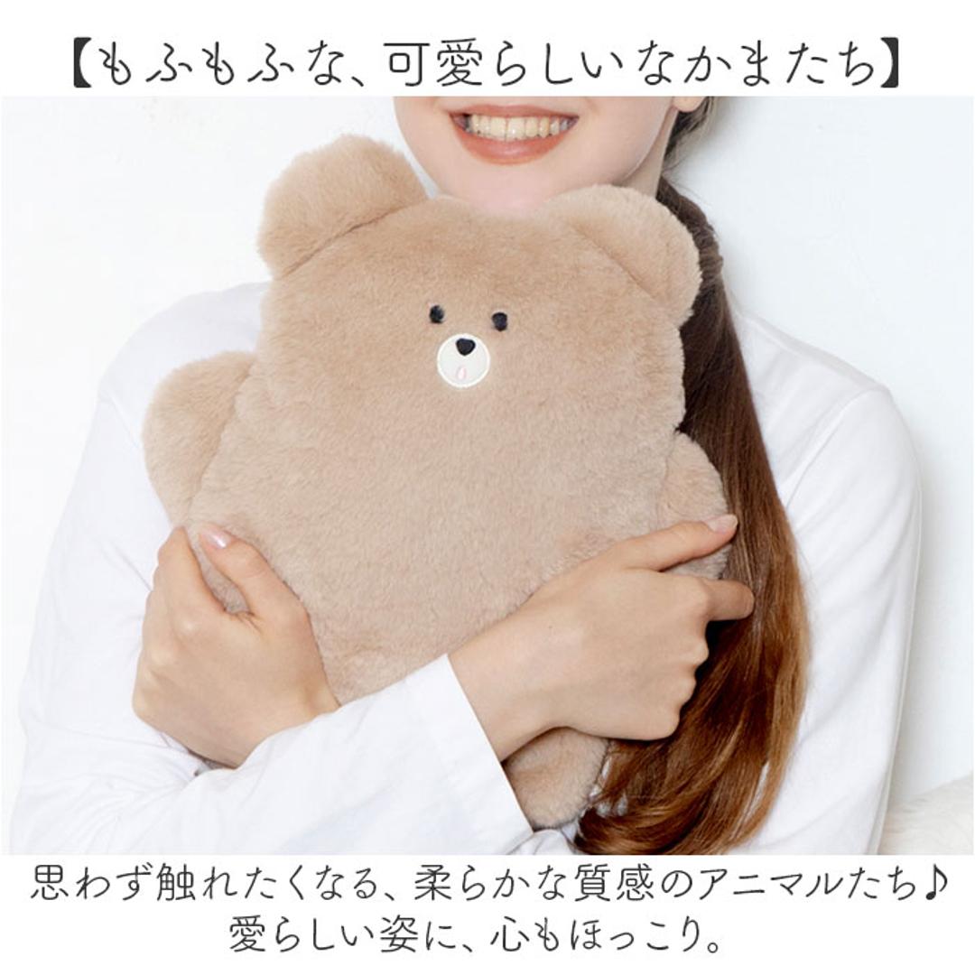 ひざ掛け ブランケット 通販 クッションインブランケット ふわふわブランケット ひざかけ 膝掛け センバドー ぬいぐるみ 暖かい 軽い あったか ふわふわ 冷房対策 70×100cm 贈り物 ギフト おしゃれ かわいい 可愛い クマ ・