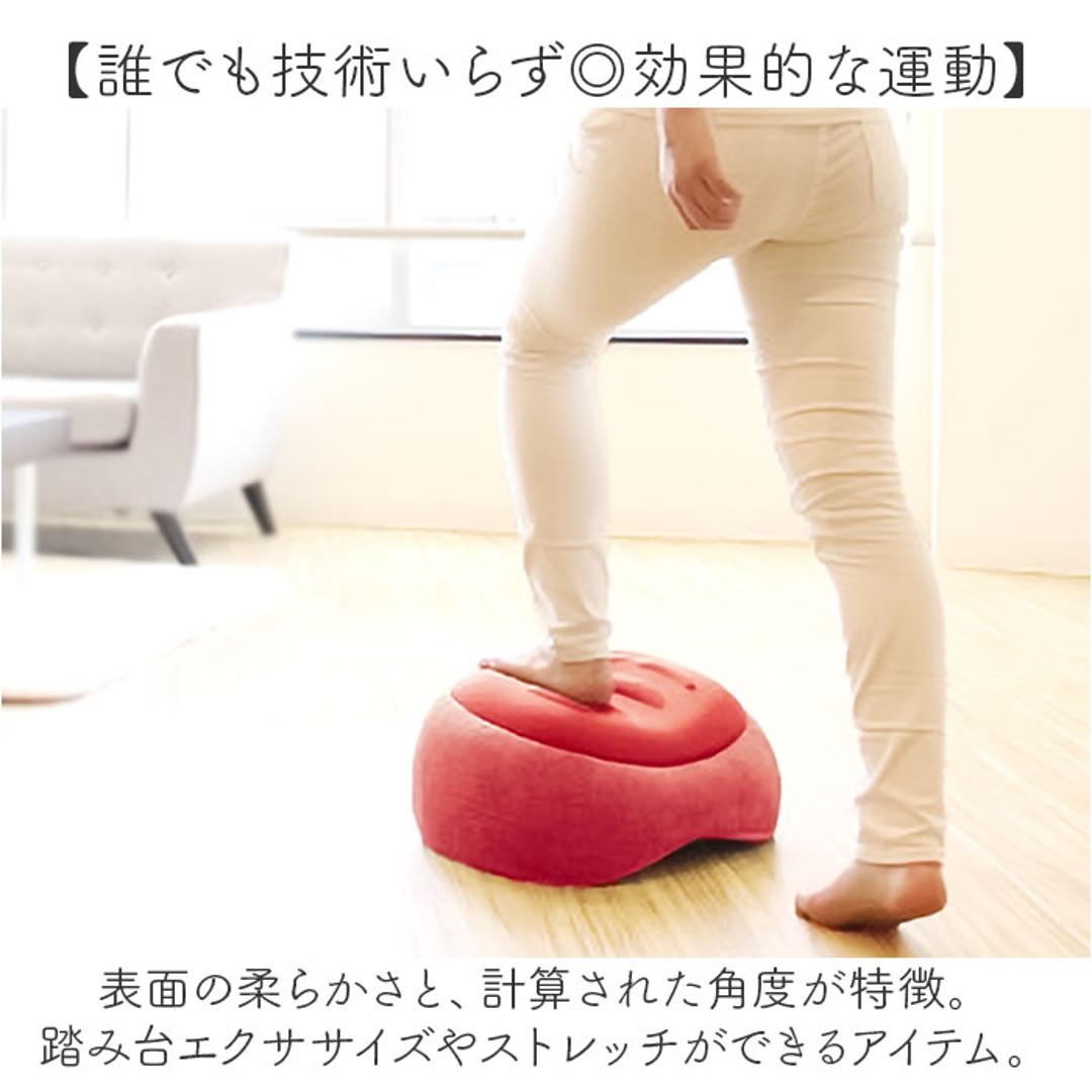 踏み台昇降 通販 トランポリンクッション エクササイズ フィットネス トランポリン クッション おうち時間 持ち運び トレーニング ジャンプ 有酸素運動 おしゃれ インテリア 運動不足 PROIDEA プロイデア ギフト ブラウン ・