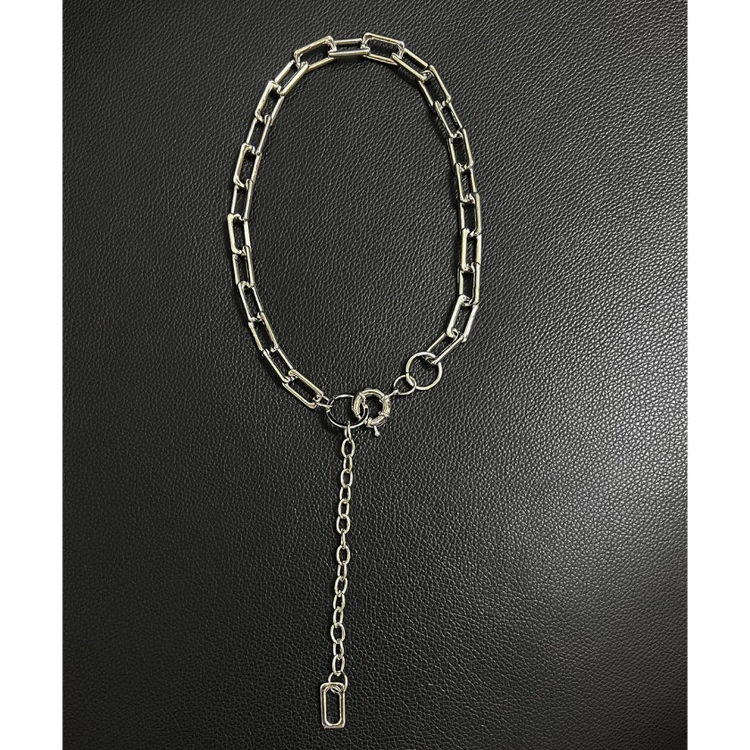 ネックレス チェーン 太め 通販 ダイヤモンドハーツ nec-0370 Diamond Hearts アクセサリー レディース チェーンネックレス スクエアチェーン ネックレスチェーン 女性 メンズ プレゼント ブランド 彼女 男性 10代 20代 30代 シルバー ・