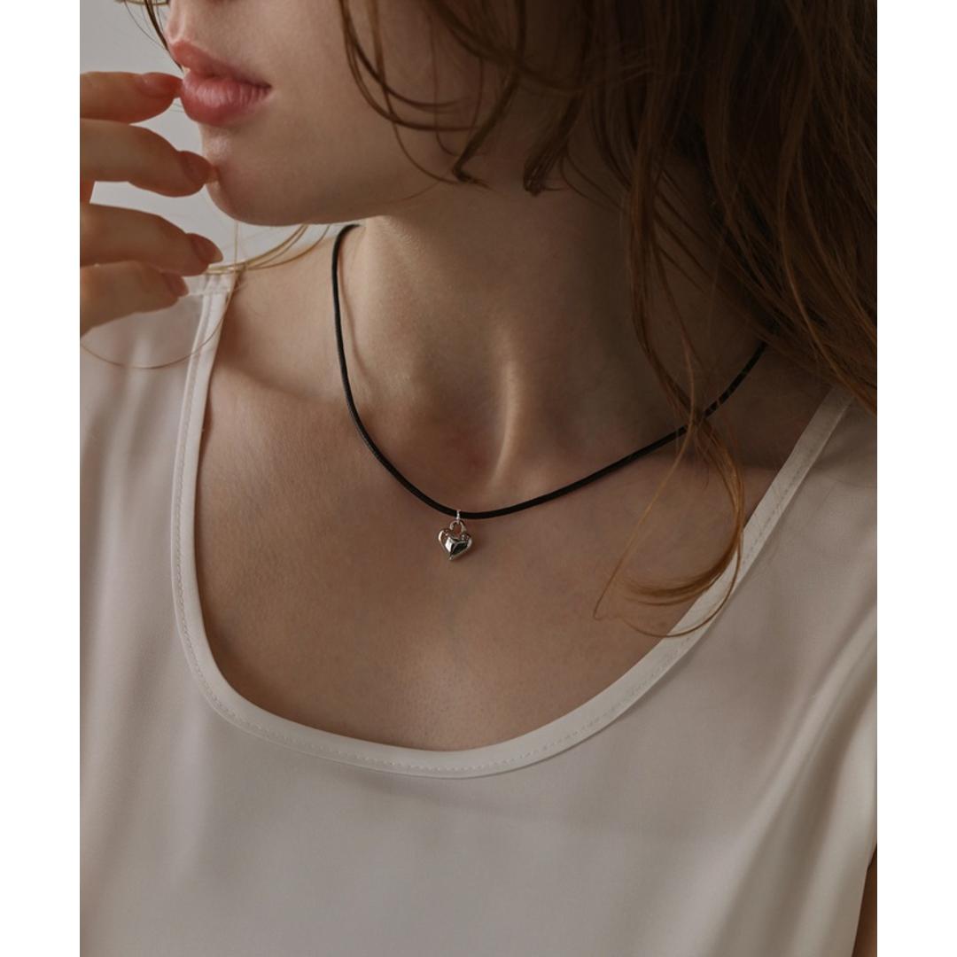 ミニハートチャームネックレス ダイヤモンドハーツ 通販 アクセサリー ジュエリー レディース Diamond Hearts ハートチャーム ペンダント チャーム おしゃれ きれいめ かわいい カジュアル シンプル 小さめ 誕生日 ギフト 贈り物 プレゼント シルバー 45cm