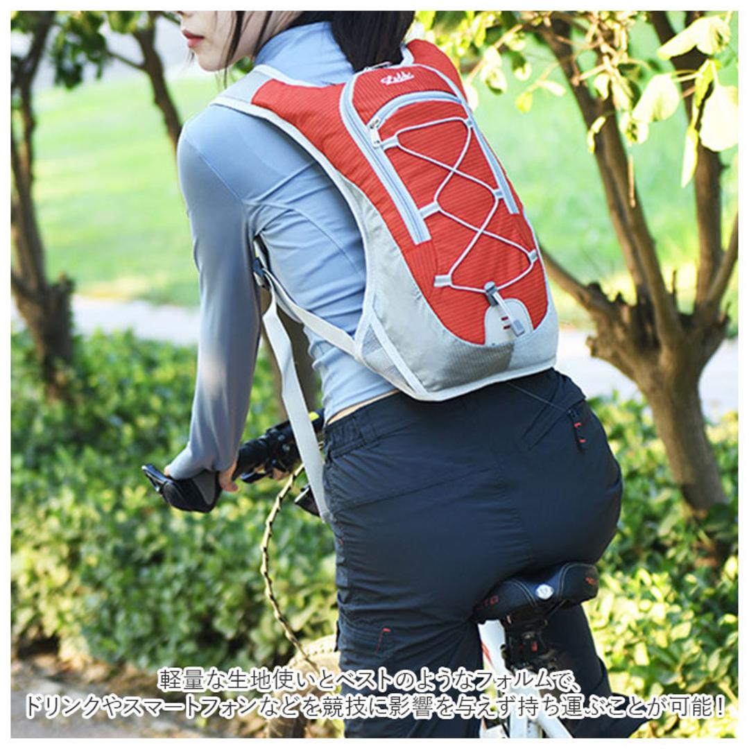 ランニング リュック 通販 リュックサック ランニングリュック ランニングバッグ ランニングバック バックパック デイパック 軽量 軽い 撥水 はっ水 ハイドレーション メンズ レディース ジョギング マラソン 登山 トレッキング 自転車 サイクリング 部活 スポーツ ピンク ・
