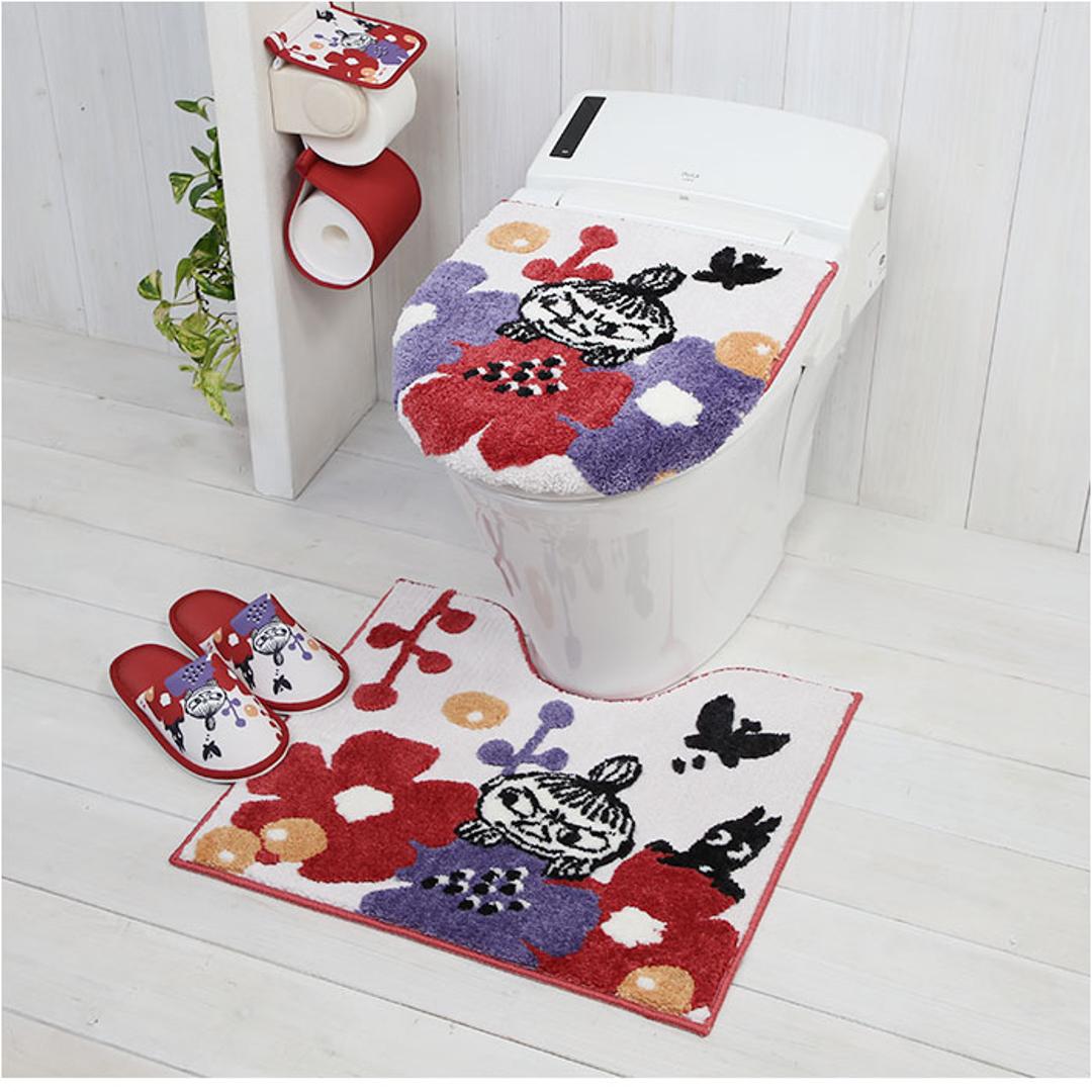 ムーミン トイレ グッズ 通販 トイレットペーパーホルダーカバー トイレペーパーホルダーカバー トイレットペーパーカバー キャラクター 北欧 洗える 洗濯機 おしゃれ かわいい オシャレ 可愛い MOOMIN ちょうちょ トイレファブリック トイレ用品 ペルホネンムーミン ・