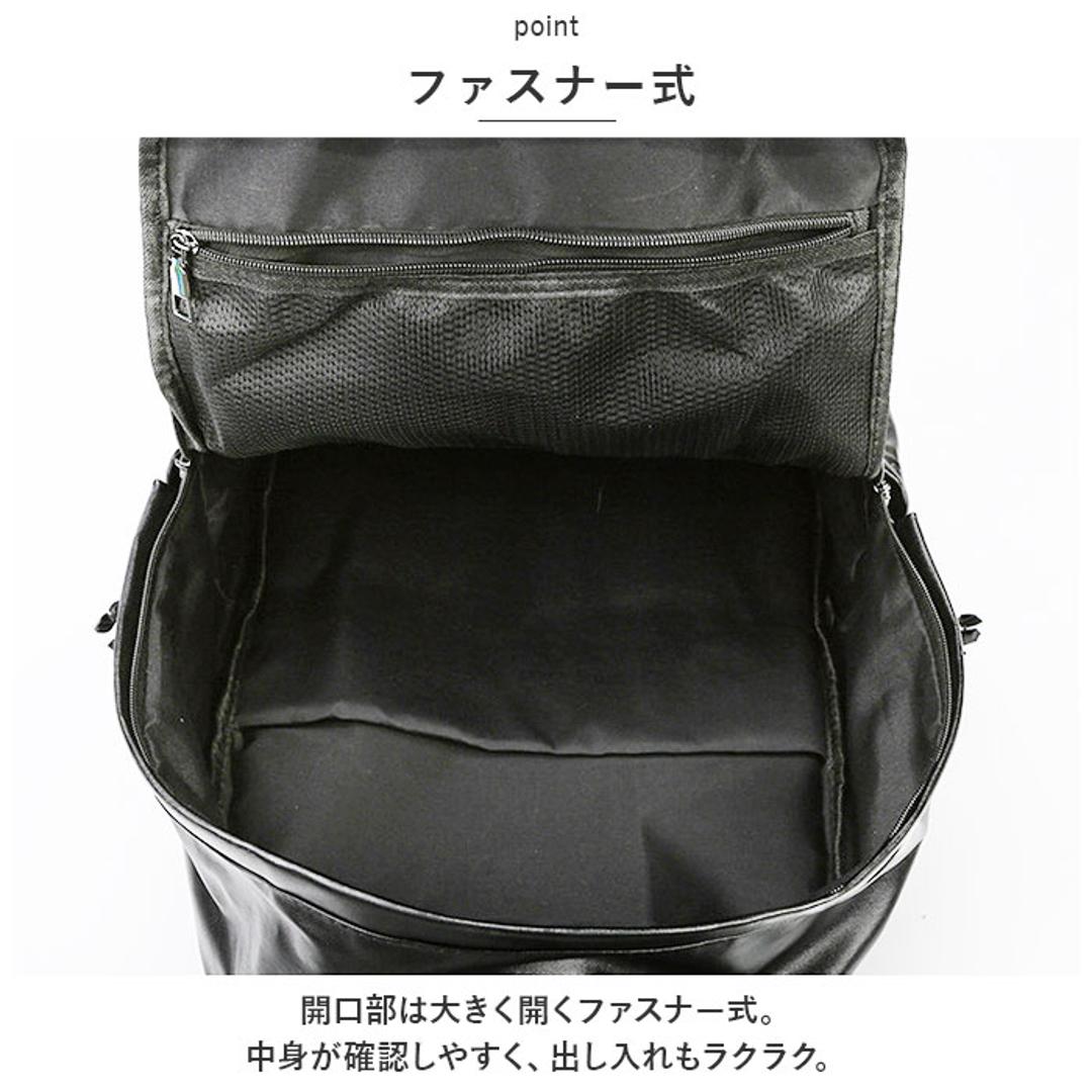 リュック 大容量 通学 通販 リュックサック デイパック ナップザック バックパック 耐摩耗性 やわらかい 柔らかい ジッパー PUレザー 無地 ユニセックス メンズ レディース シンプル 旅行 通勤 おしゃれ ブラック ・