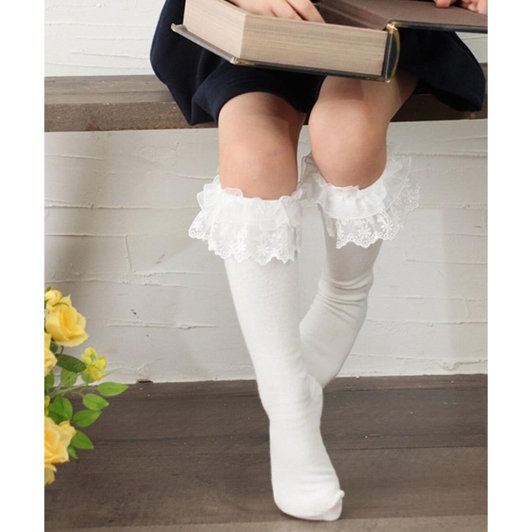 Rora 靴下 キッズ 女の子 ハイソックス 通販 長靴下 10002986 ソックス ブリーズハイソックス フォーマル 入園式 卒園式 入学式 卒業式 おしゃれ かわいい オシャレ 可愛い レッグウェア ファッション小物 子ども服 子供服 キッズファッション ブラック 14-16cm