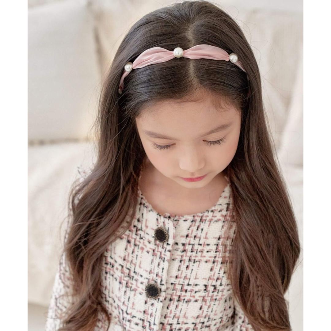 Rora カチューシャ 通販 パール リボン 48522102 髪飾り ヘッドドレス 子供 女の子 フォーマル 可愛い おしゃれ 発表会 入園式 卒園式 入学式 子ども用アクセサリー ヘアアレンジ ヘアーアクセサリー ヘアアクセサリー キッズファッション アトリエゴールド フリー